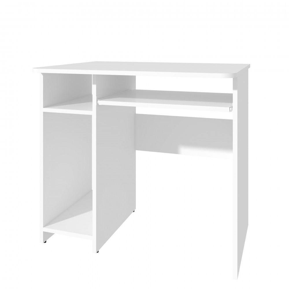 Birou PC SKM-12 ro,82x60x74 cm, alb