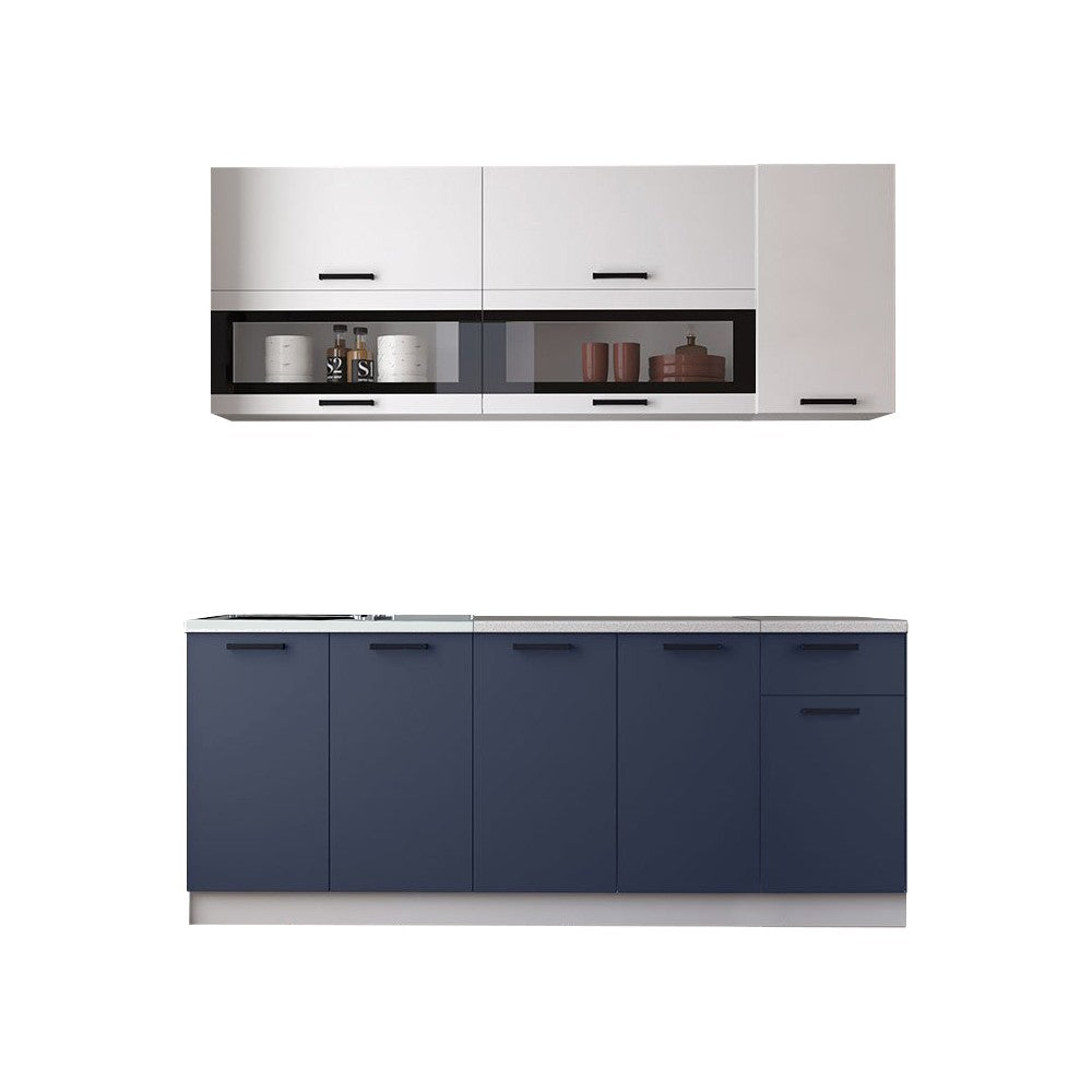 BUCATARIE TEHNO NEW MDF 2.0M ULTRAMARIN