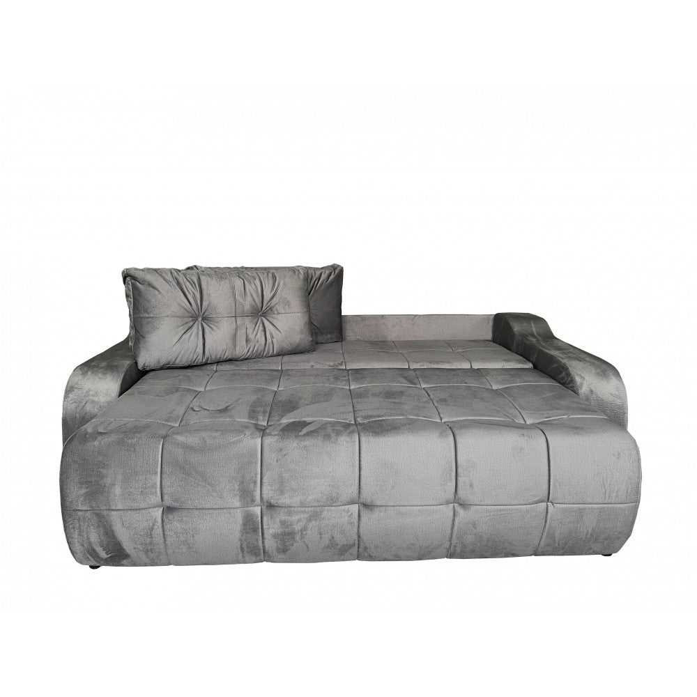 CANAPEA EXTENSIBILA ALEX, 240x115x75 CM, GRI
