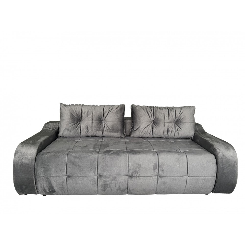 CANAPEA EXTENSIBILA ALEX, 240x115x75 CM, GRI