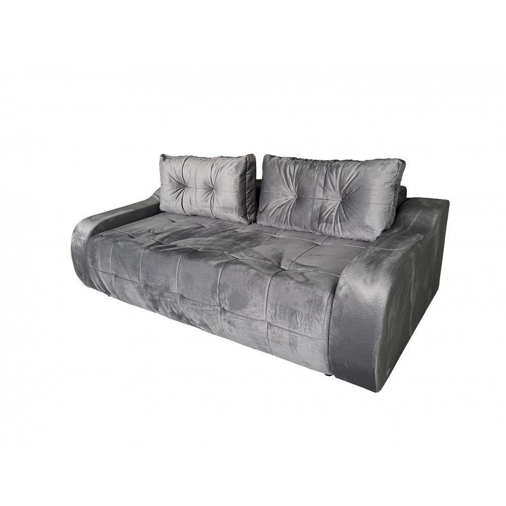 CANAPEA EXTENSIBILA ALEX, 240x115x75 CM, GRI