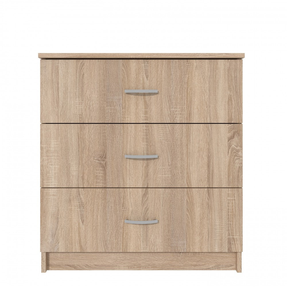 Comoda 3 sertare sonoma