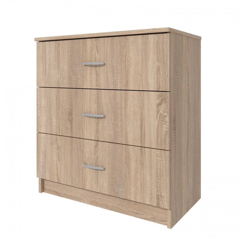 Comoda 3 sertare sonoma