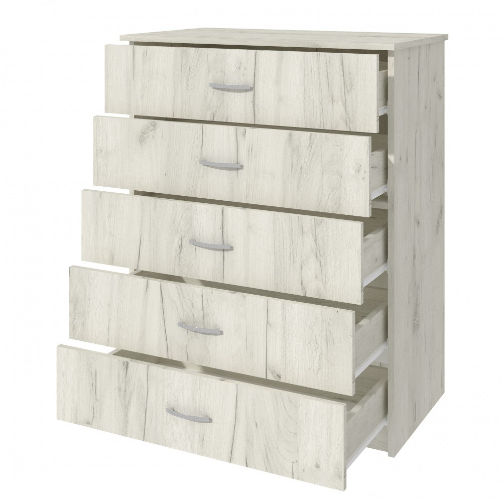 Comoda 5 sertare, 72x40x90cm, stejar k001
