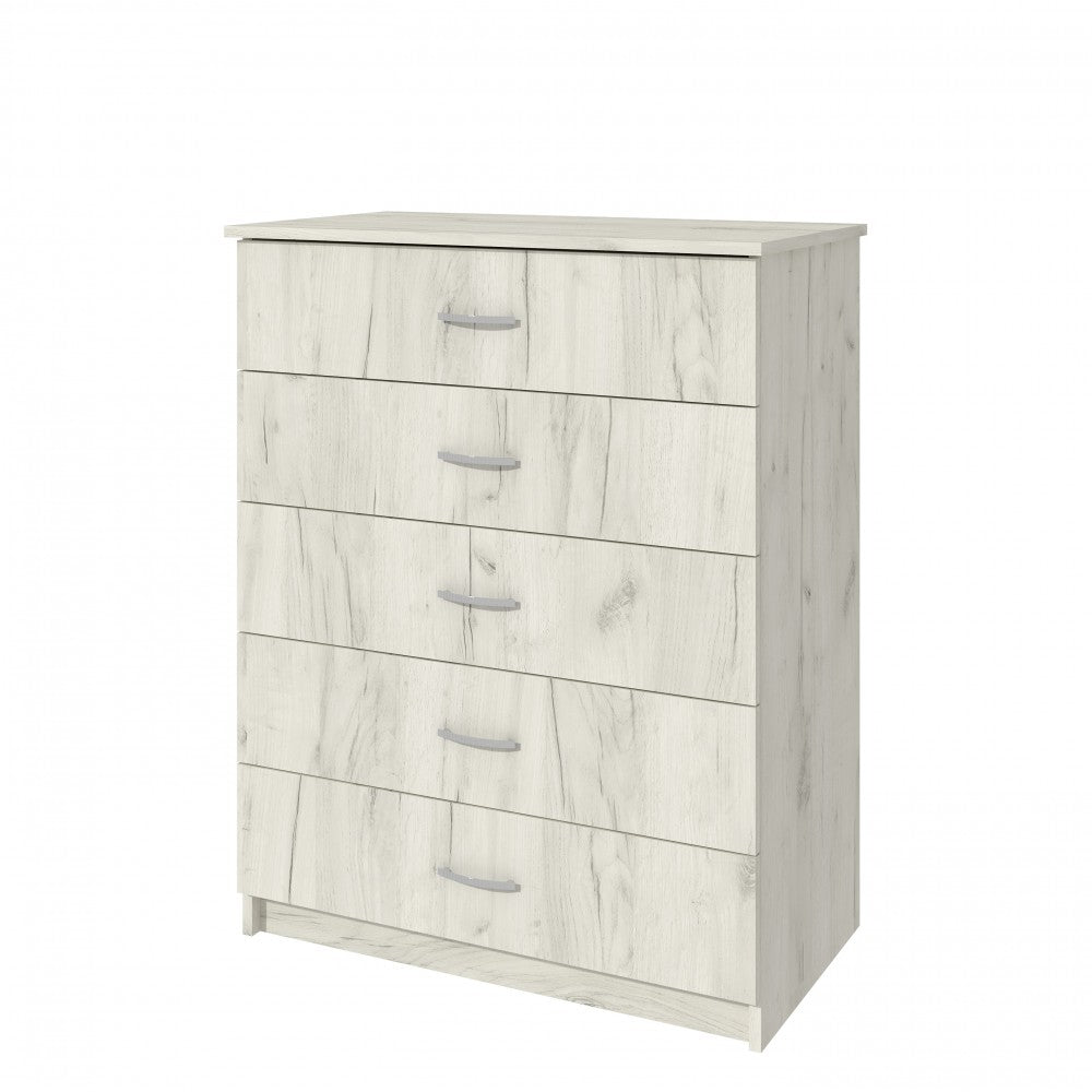 Comoda 5 sertare, 72x40x90cm, stejar k001
