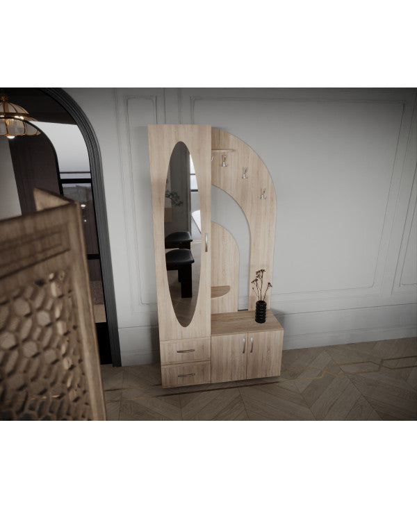 Cuier Thomas,100x34x200 cm, sonoma