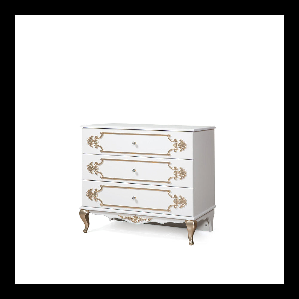 DORMITOR ISKUSHENIE ALB+AURIU