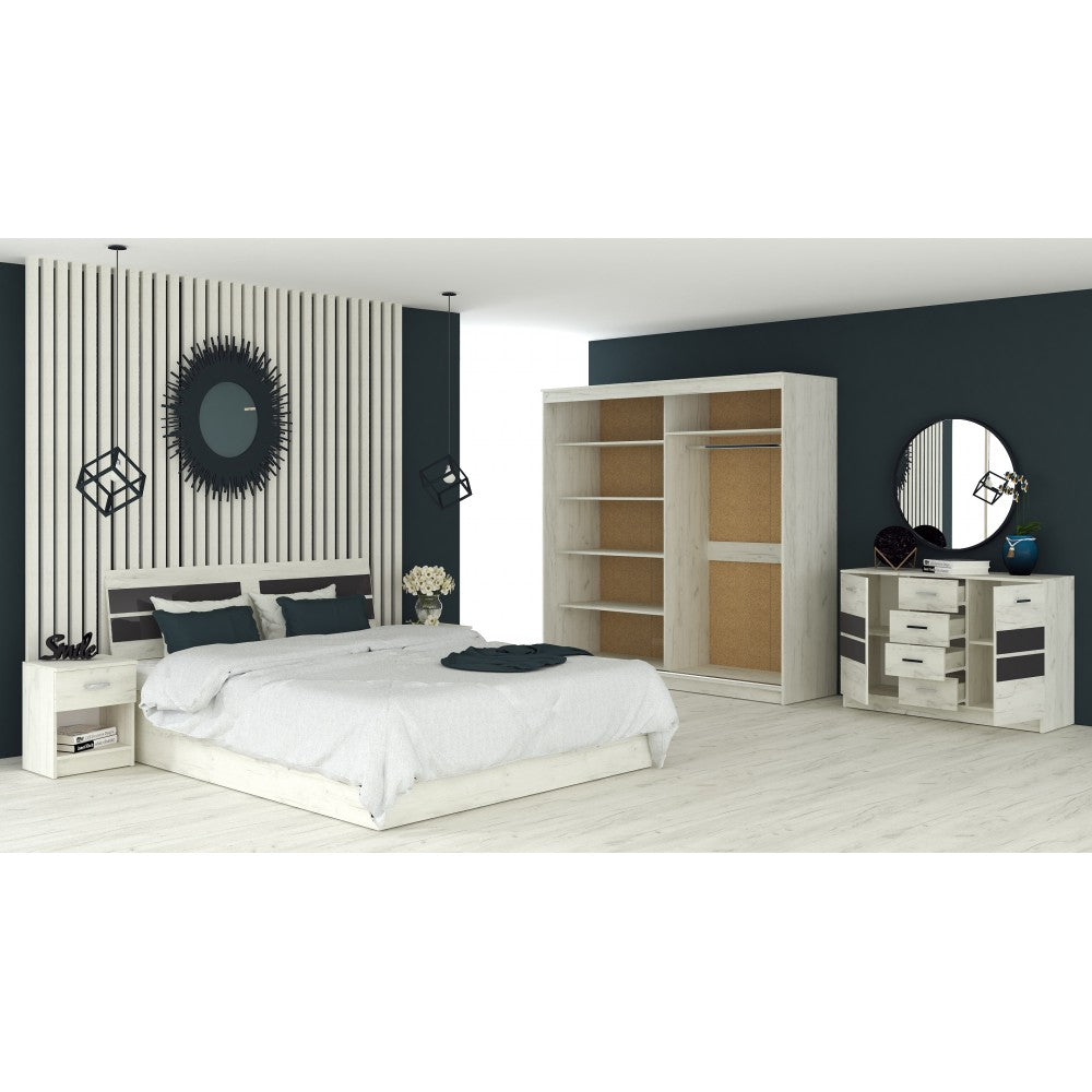 Dormitor Luca, Stejar K001