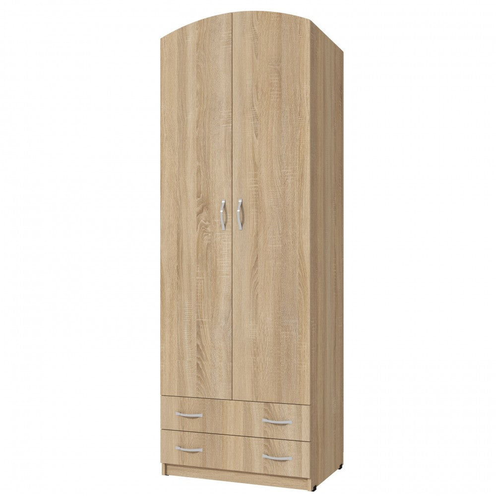 Dulap-4 ( 2U+2S ) ro, 74x54x212cm sonoma