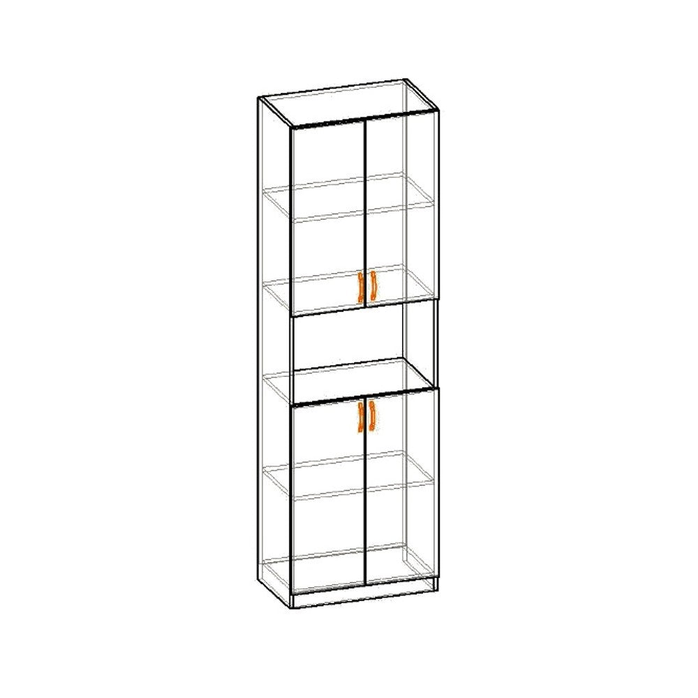 Dulap KSC-5 RO, 60x37x196cm, sonoma