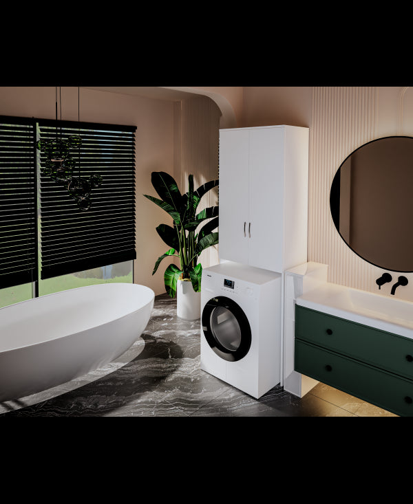 Dulap ms, 65x35x199 cm, Alb