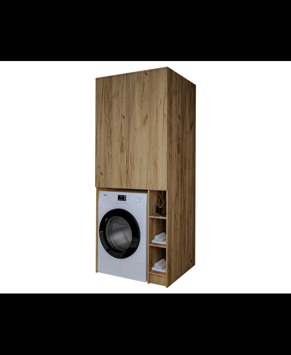 Dulap MS 2U Polite, 85x60X199 cm, Stejar K003