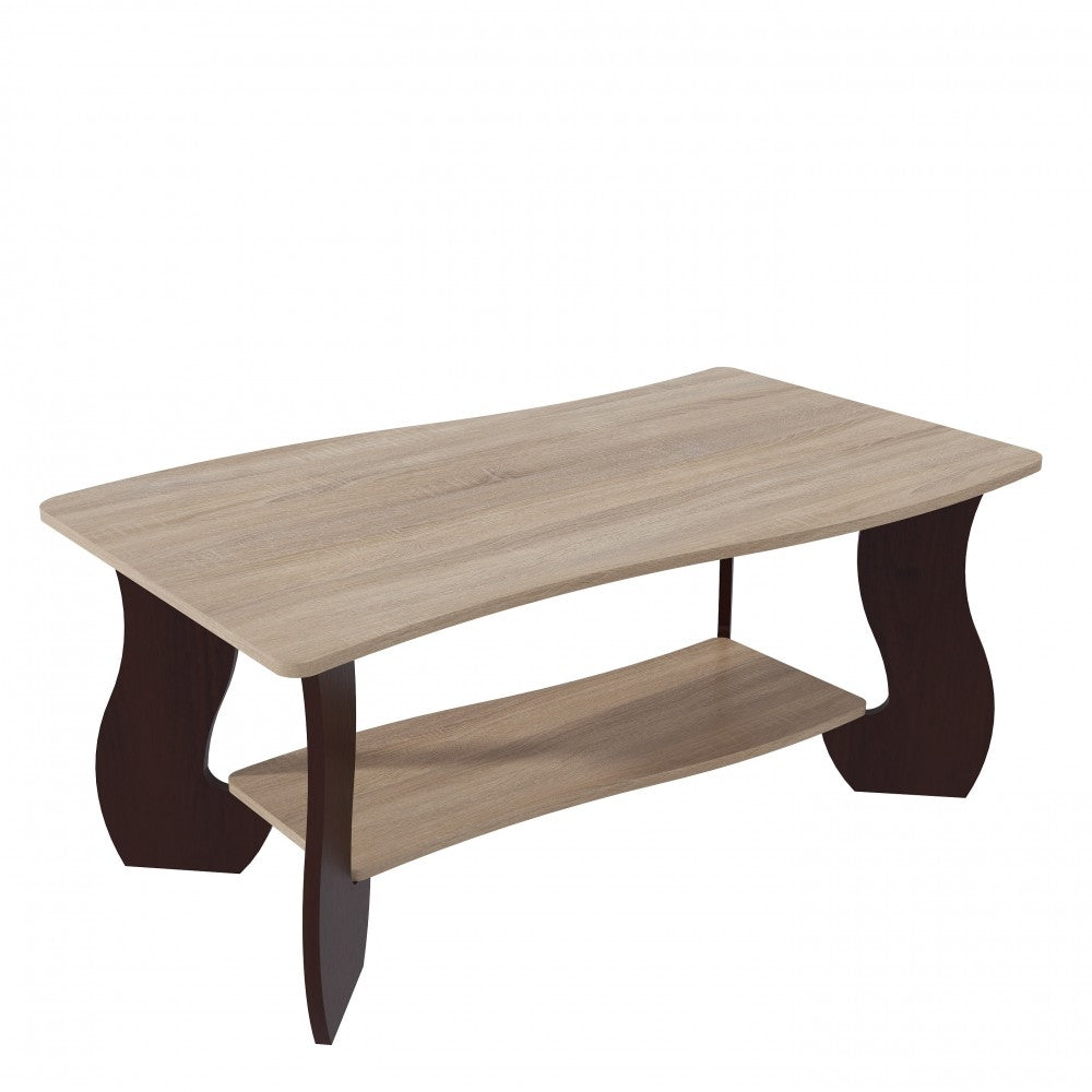 Masa cafea Granada nuc+sonoma