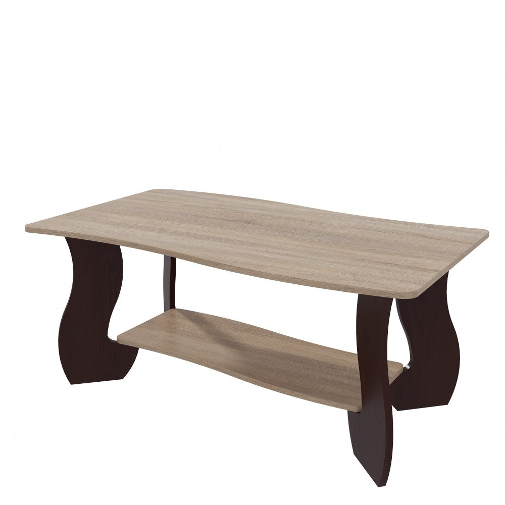 Masa cafea Granada nuc+sonoma