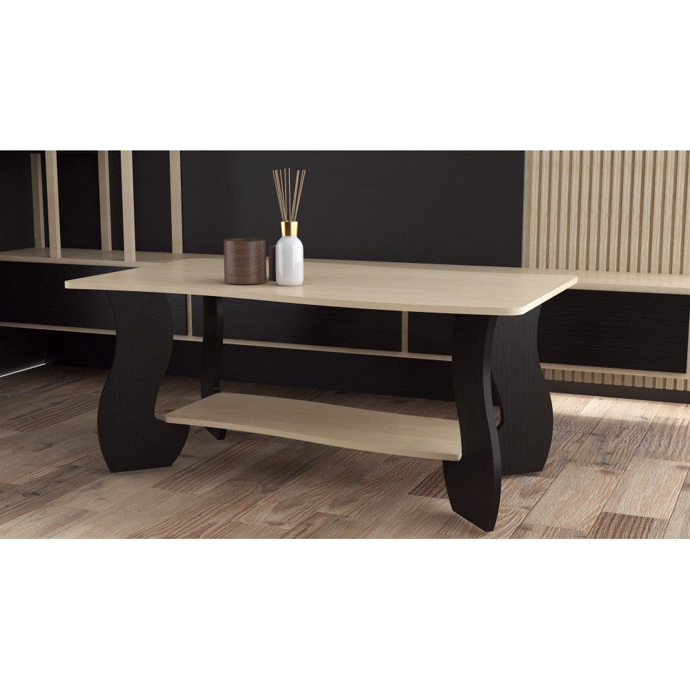 Masa cafea Granat wenge+milk