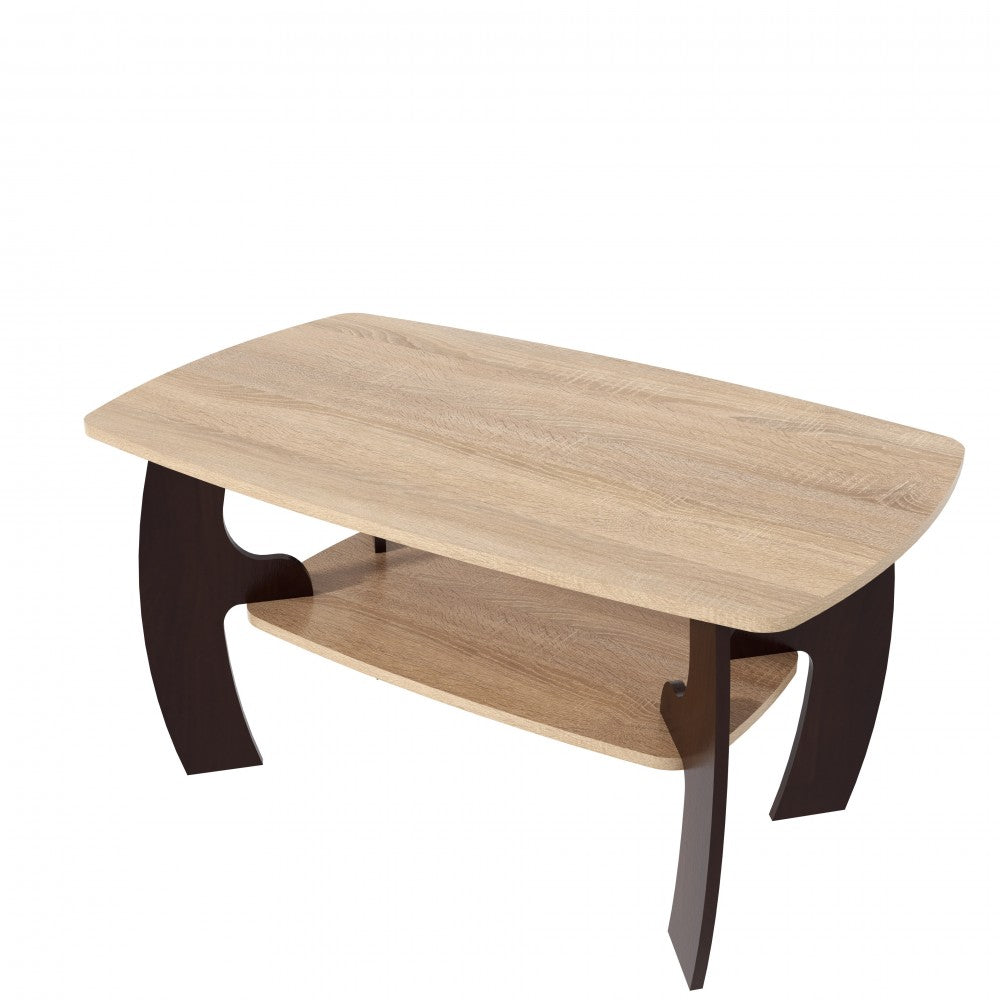 Masa cafea Malvina nuc+sonoma