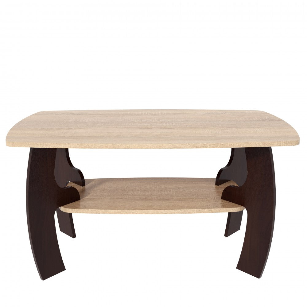 Masa cafea Malvina nuc+sonoma