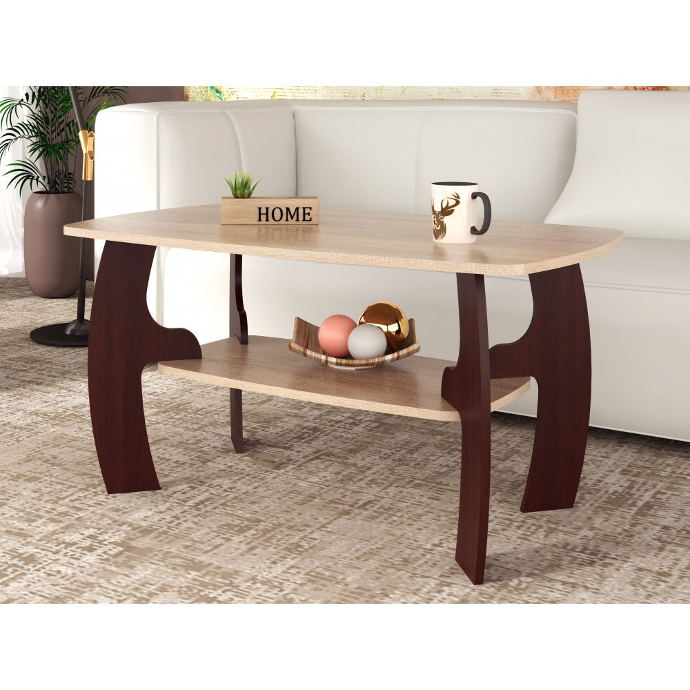 Masa cafea Malvina nuc+sonoma