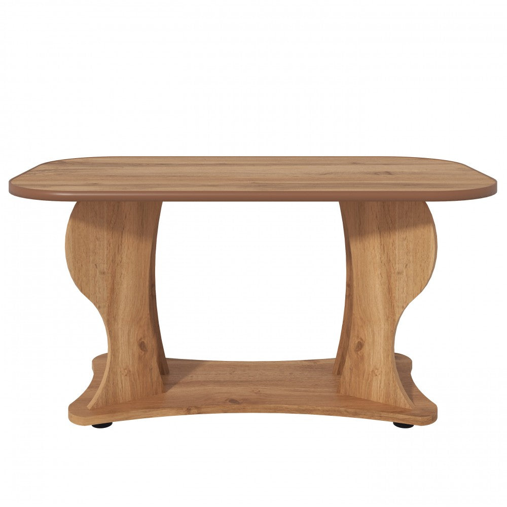 Masa cafea Prestige nuc deschis