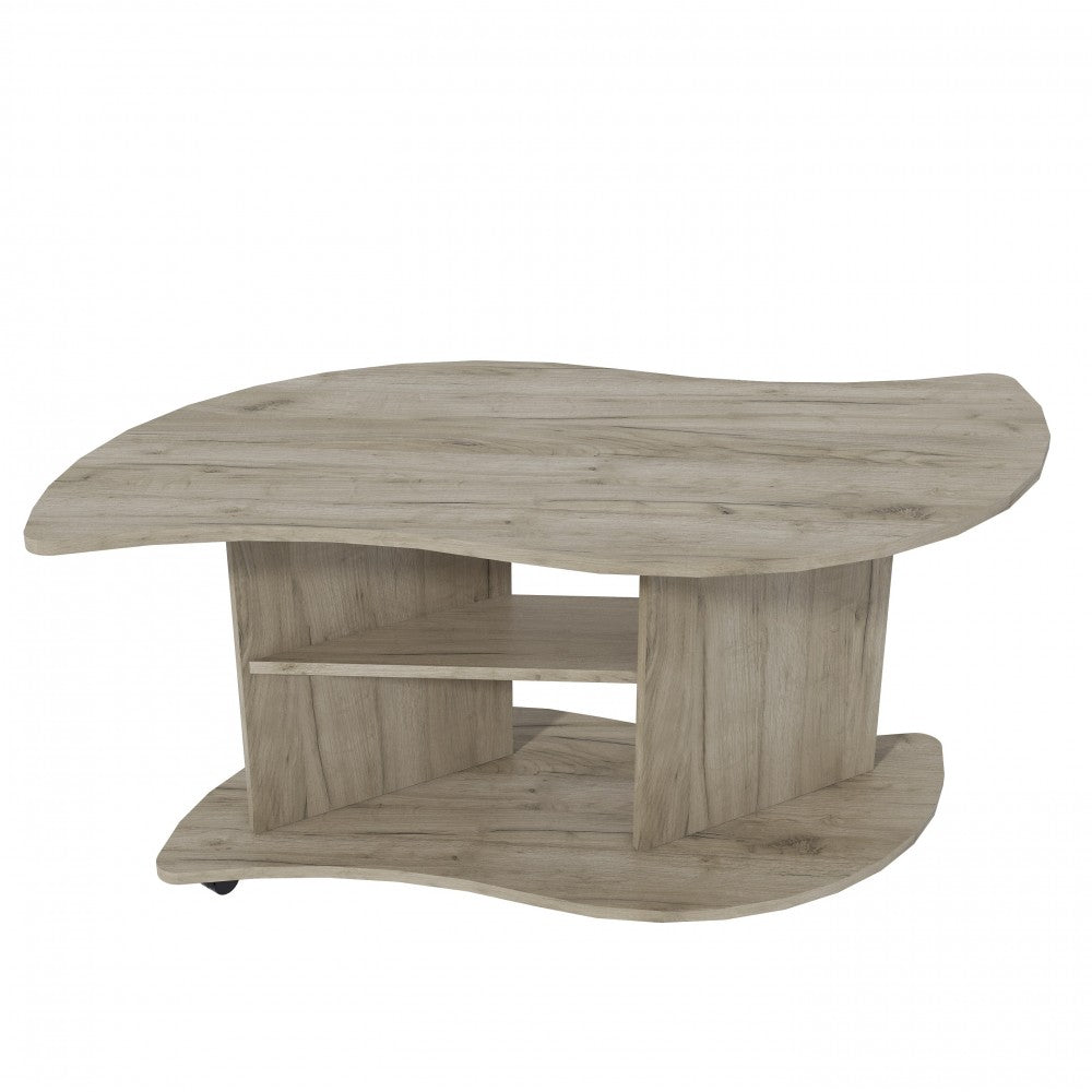 Masa de cafea Viraj ro, 110x60x54 cm, K002 stejar