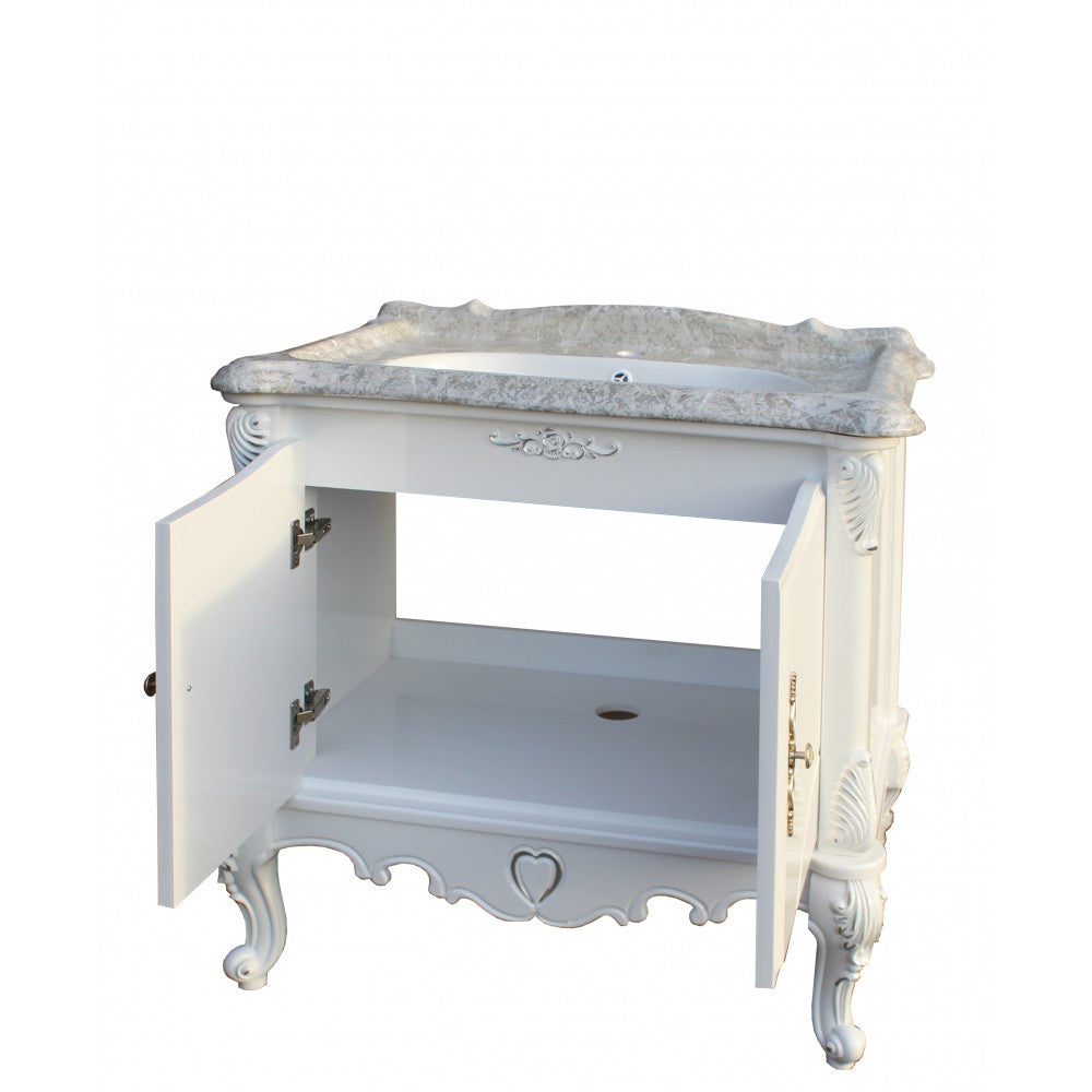 Set mobilier baie 780, 80x49x89cm