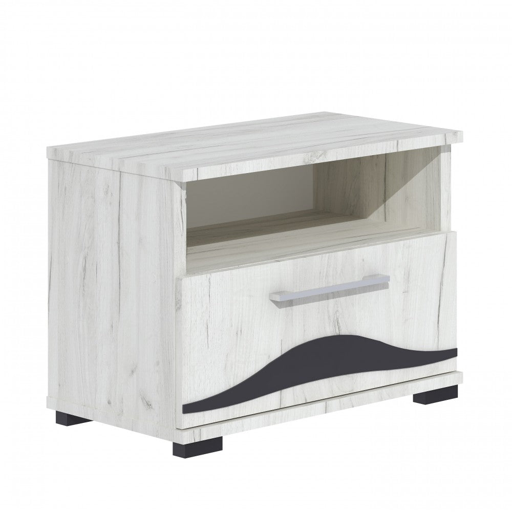 Set pat Laguna + 2 noptiere Stejar K001