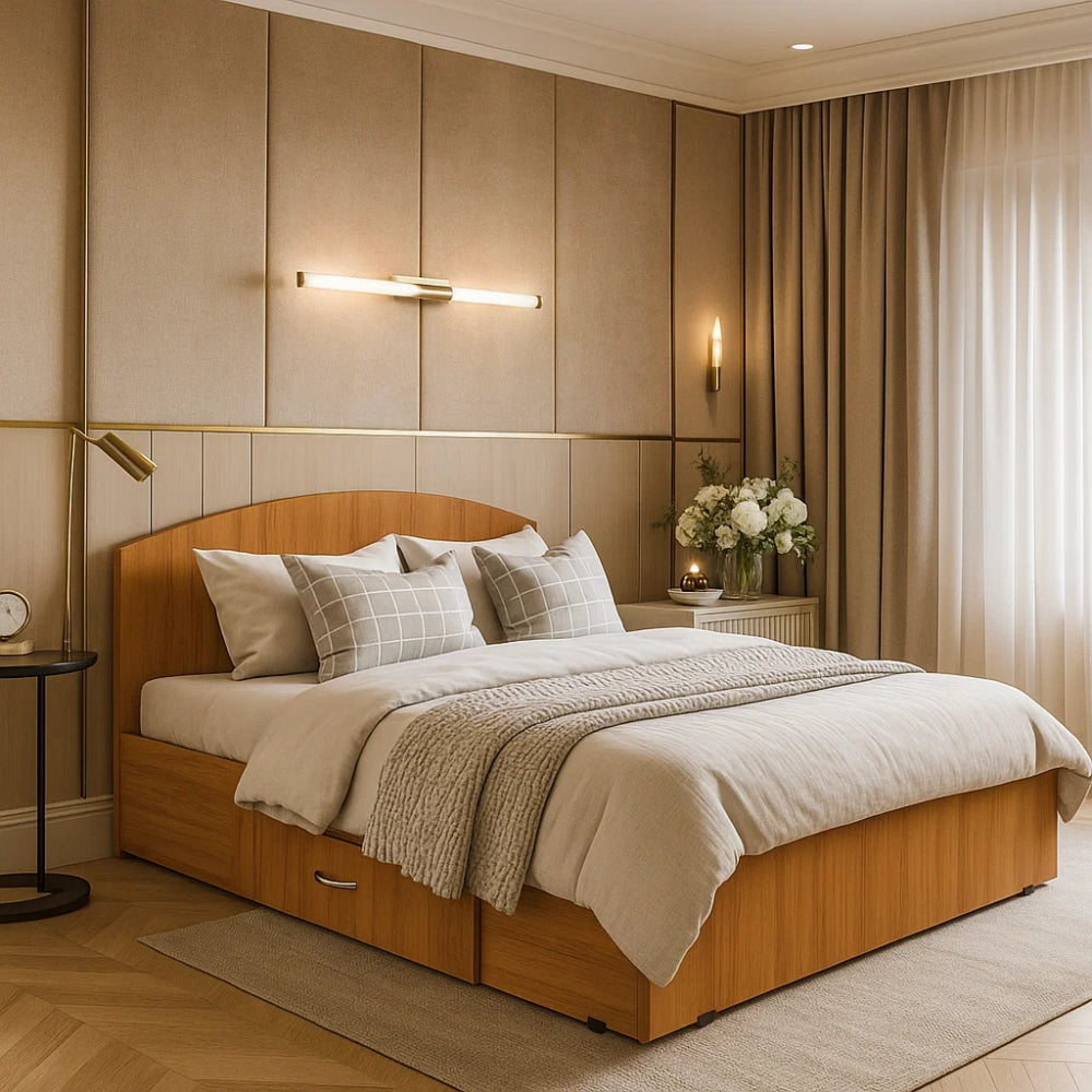 Set pat Mijloc 120 si Saltea MR Cires