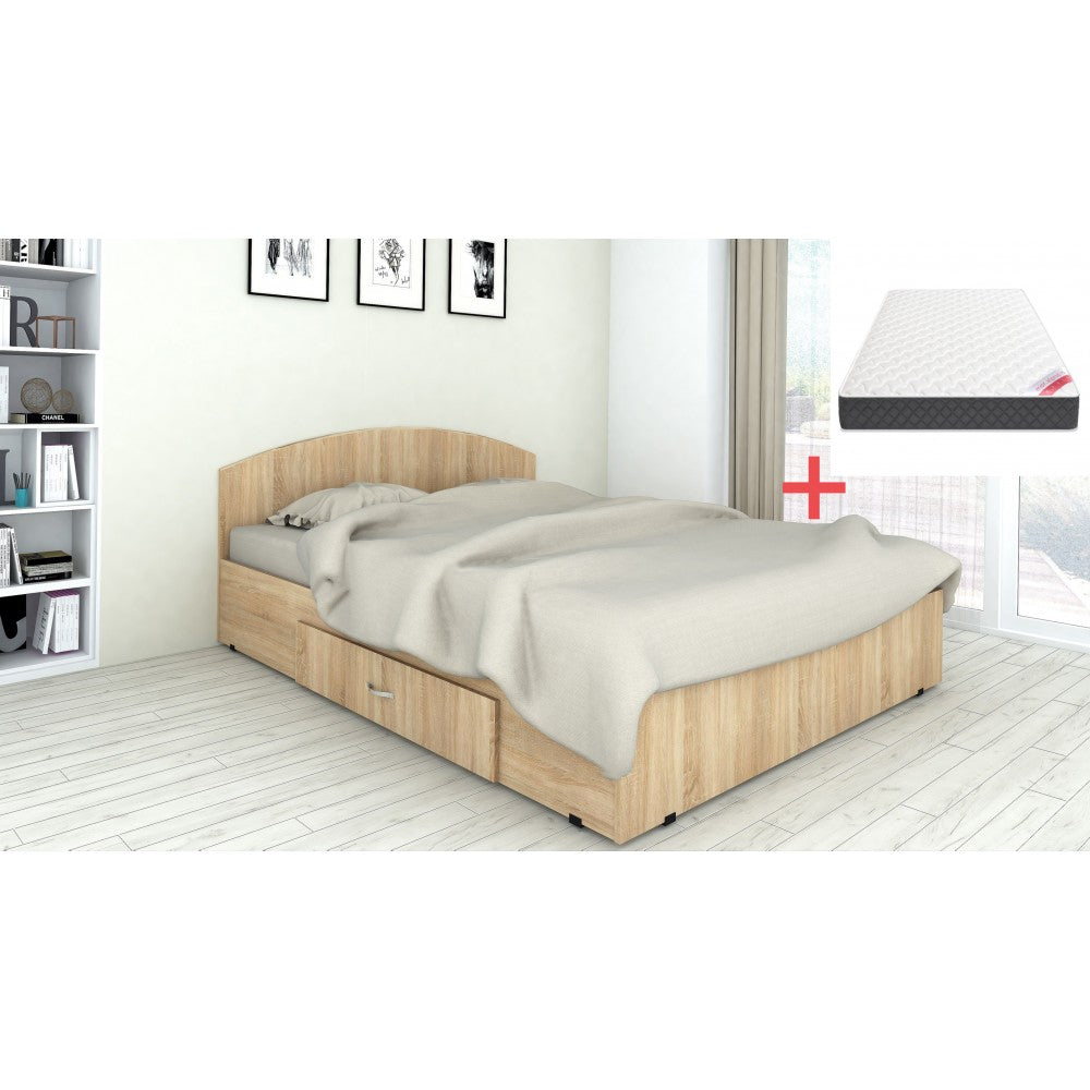 Set pat Mijloc 90 si Saltea MR Sonoma