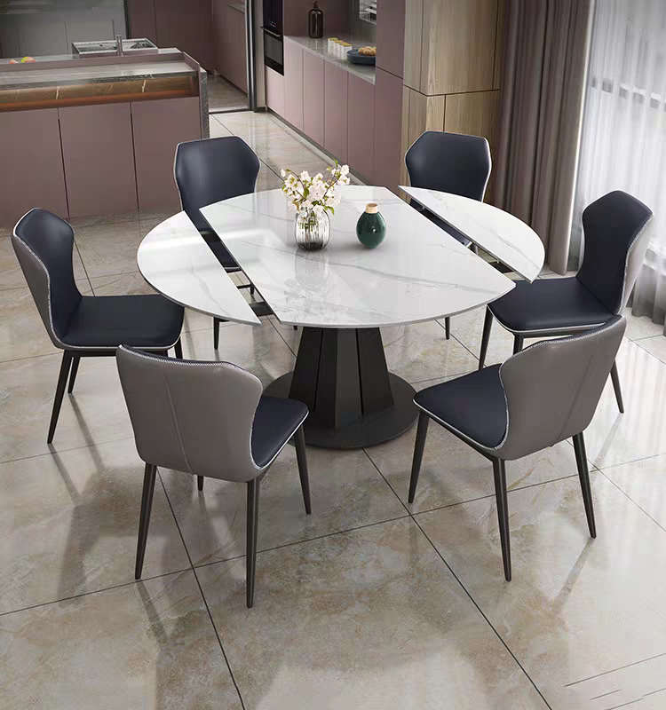 Masa rotunda dining marmura 681 1350x750