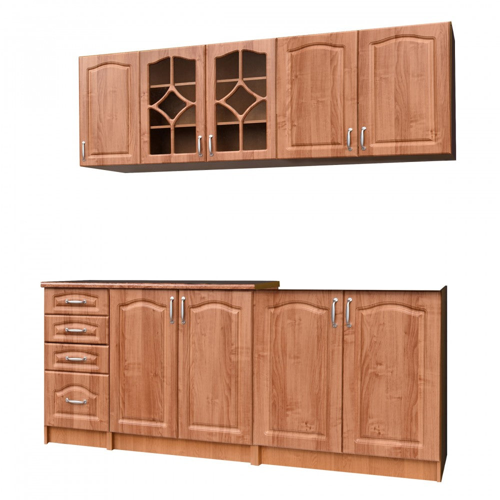 Bucatarie Olea Mebel mdf 2m, cires