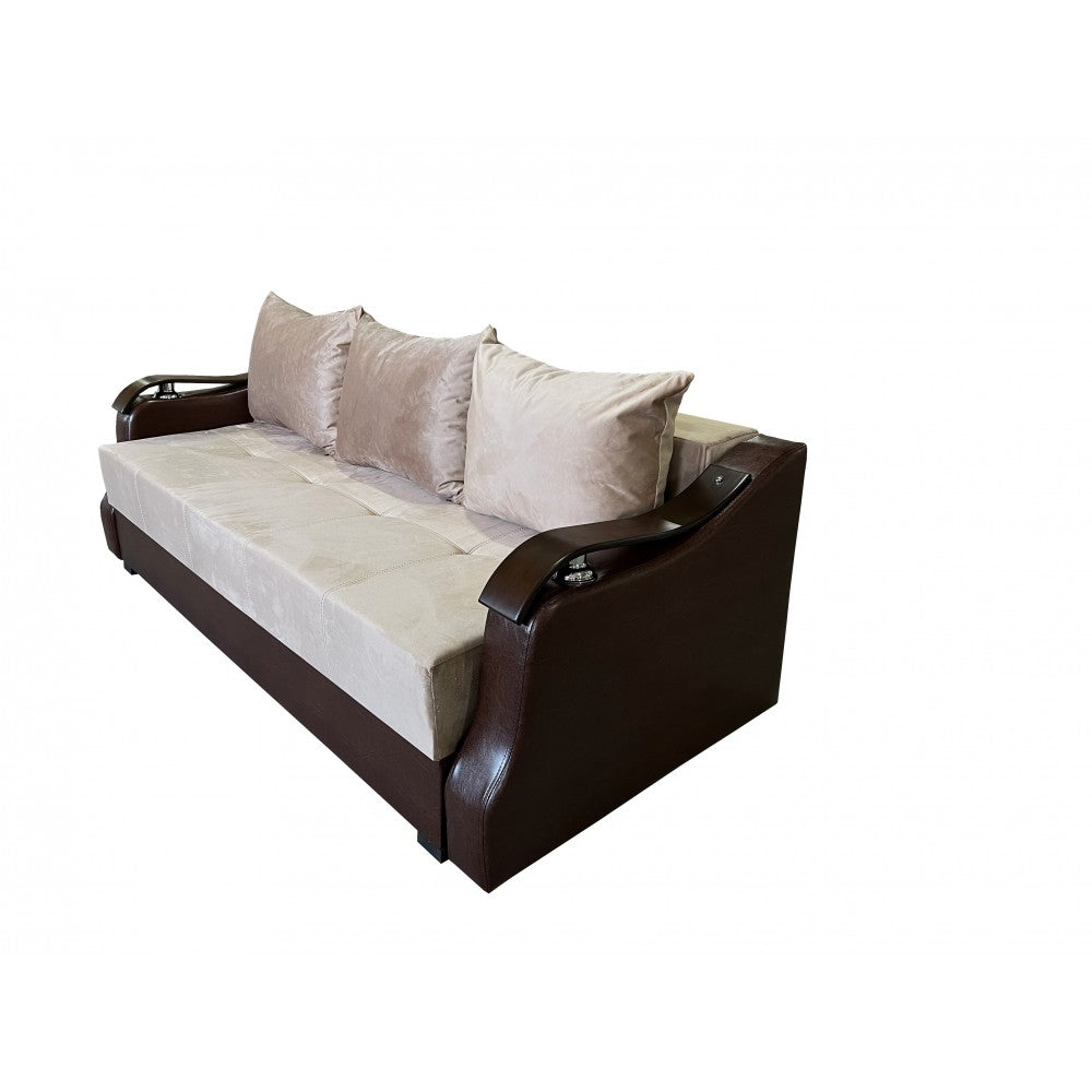 CANAPEA EXTENSIBILA DANA, 220x100x75 CM