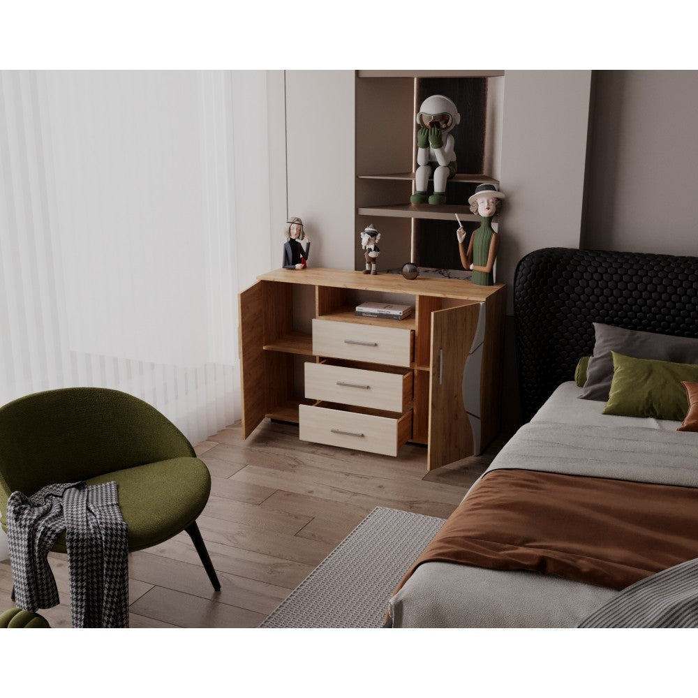 Comoda Laguna 5, RO stejar k003+kiruna