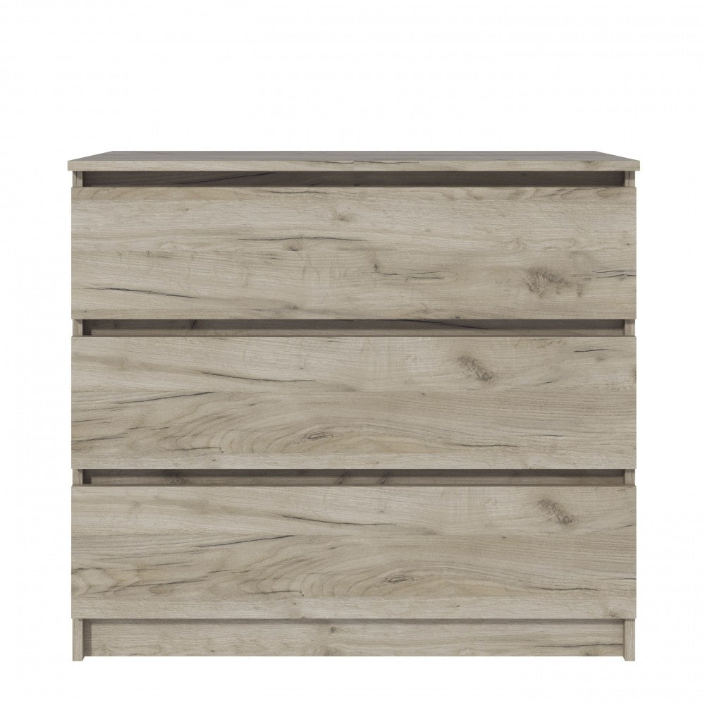 Comoda MP5 3S, 90x44x80 cm, Stejar k002