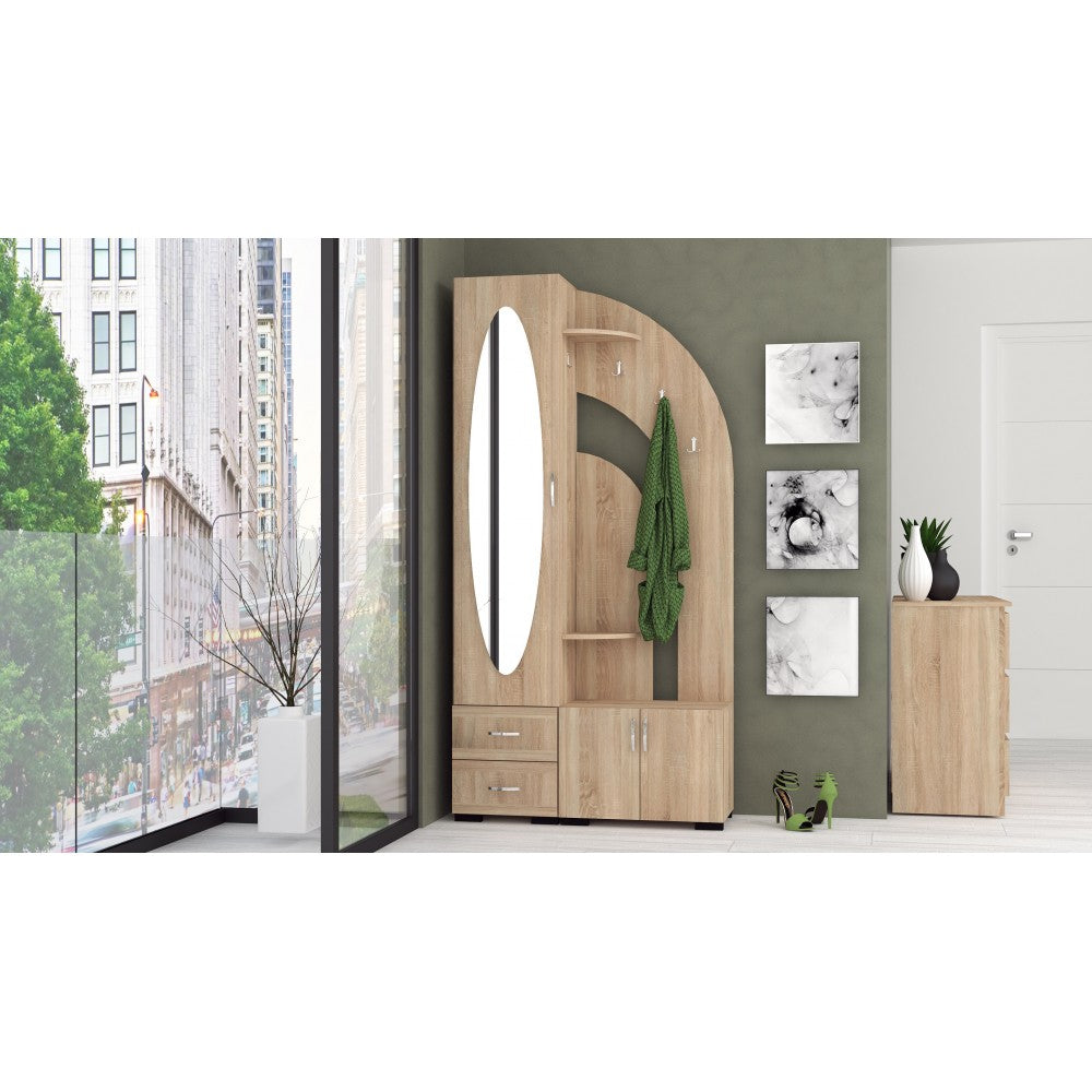 Cuier Thomas,100x34x200 cm, sonoma