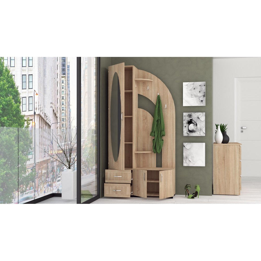 Cuier Thomas,100x34x200 cm, sonoma