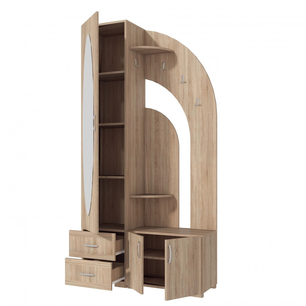 Cuier Thomas,100x34x200 cm, sonoma