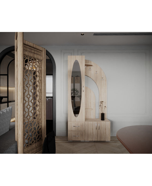 Cuier Thomas,100x34x200 cm, sonoma