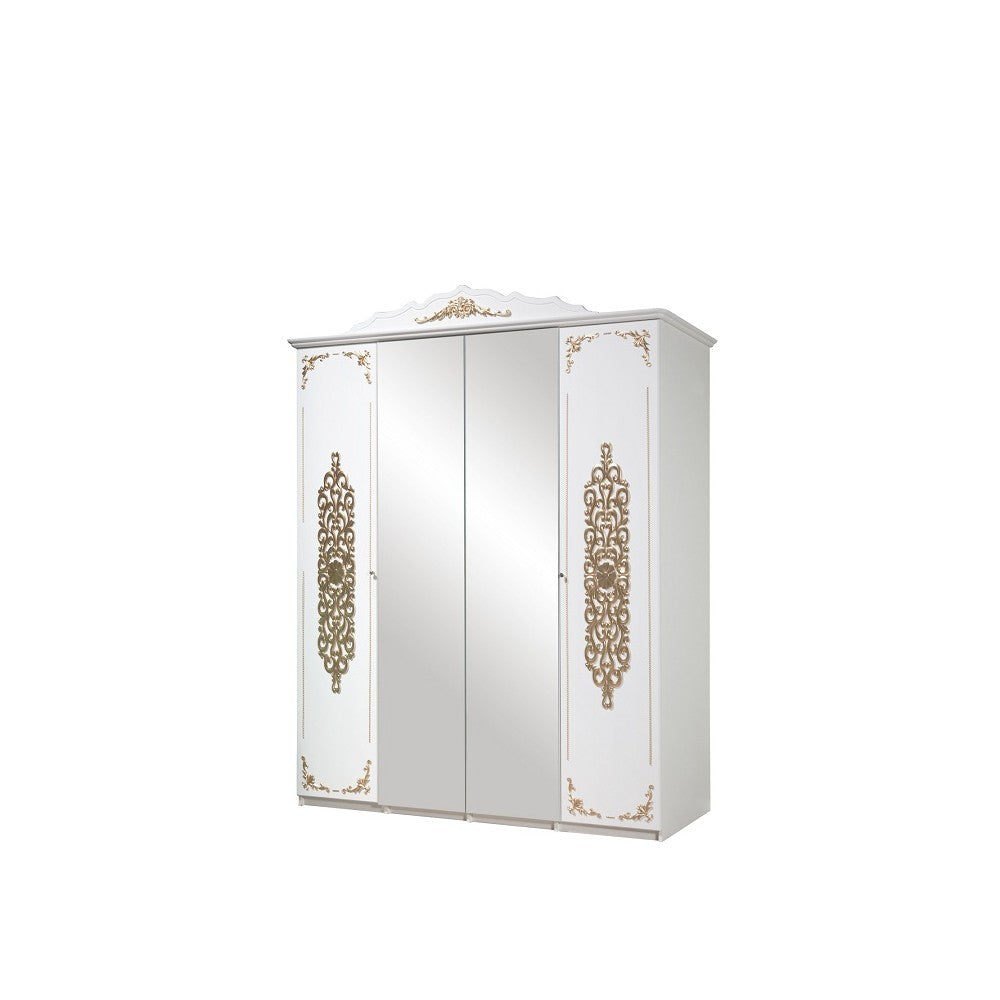 DORMITOR ISKUSHENIE ALB+AURIU