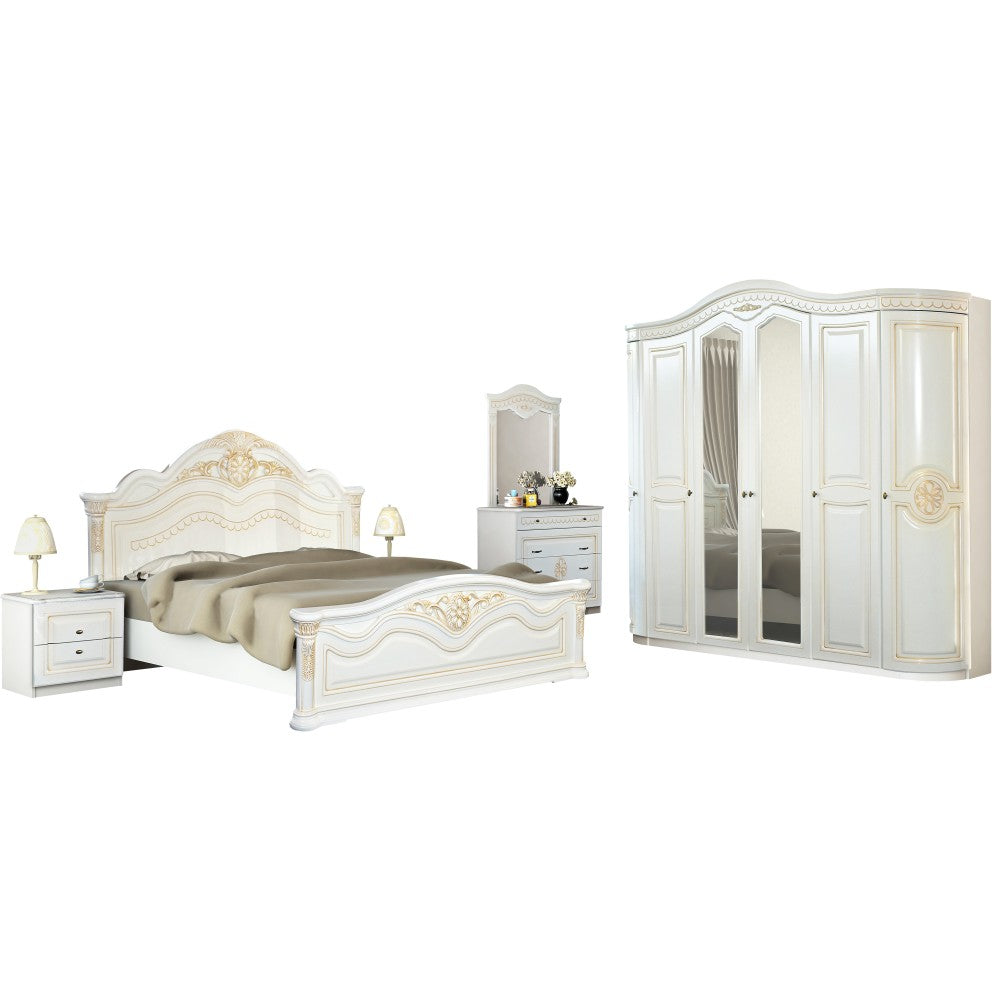 DORMITOR MDF SONATA 6 FOREST IVORY