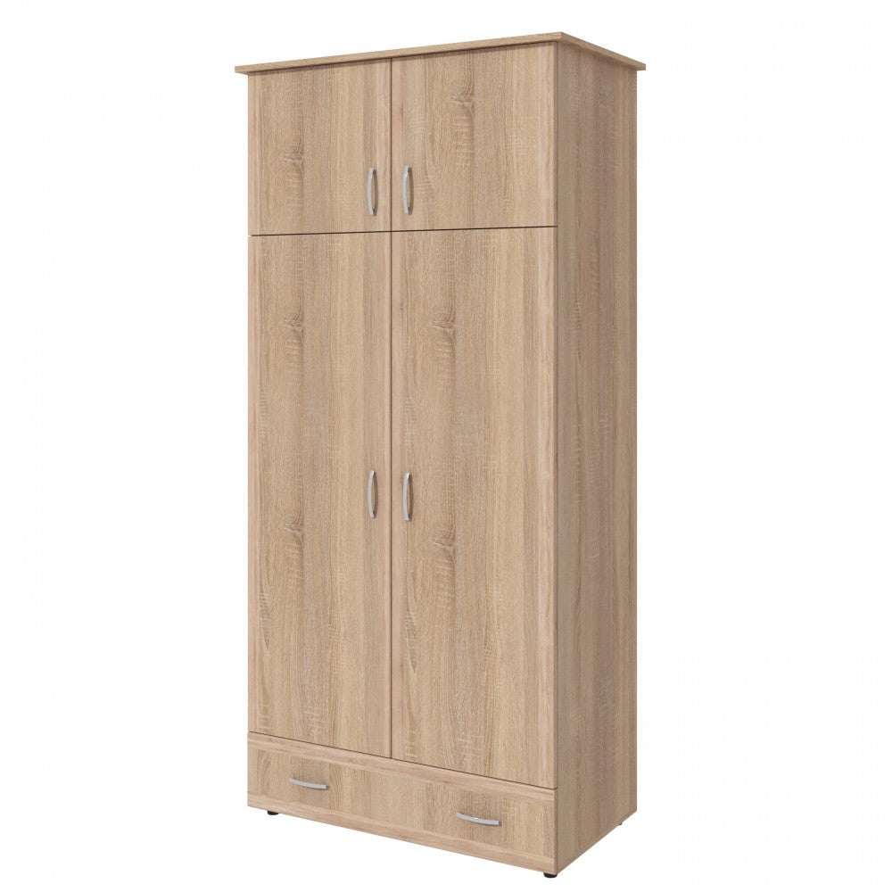 Dulap 2 USI SOFT, 95x51x203cm, sonoma