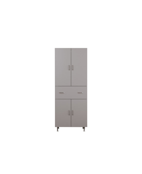 Dulap 4U-1S , 70x35x180 cm Alb