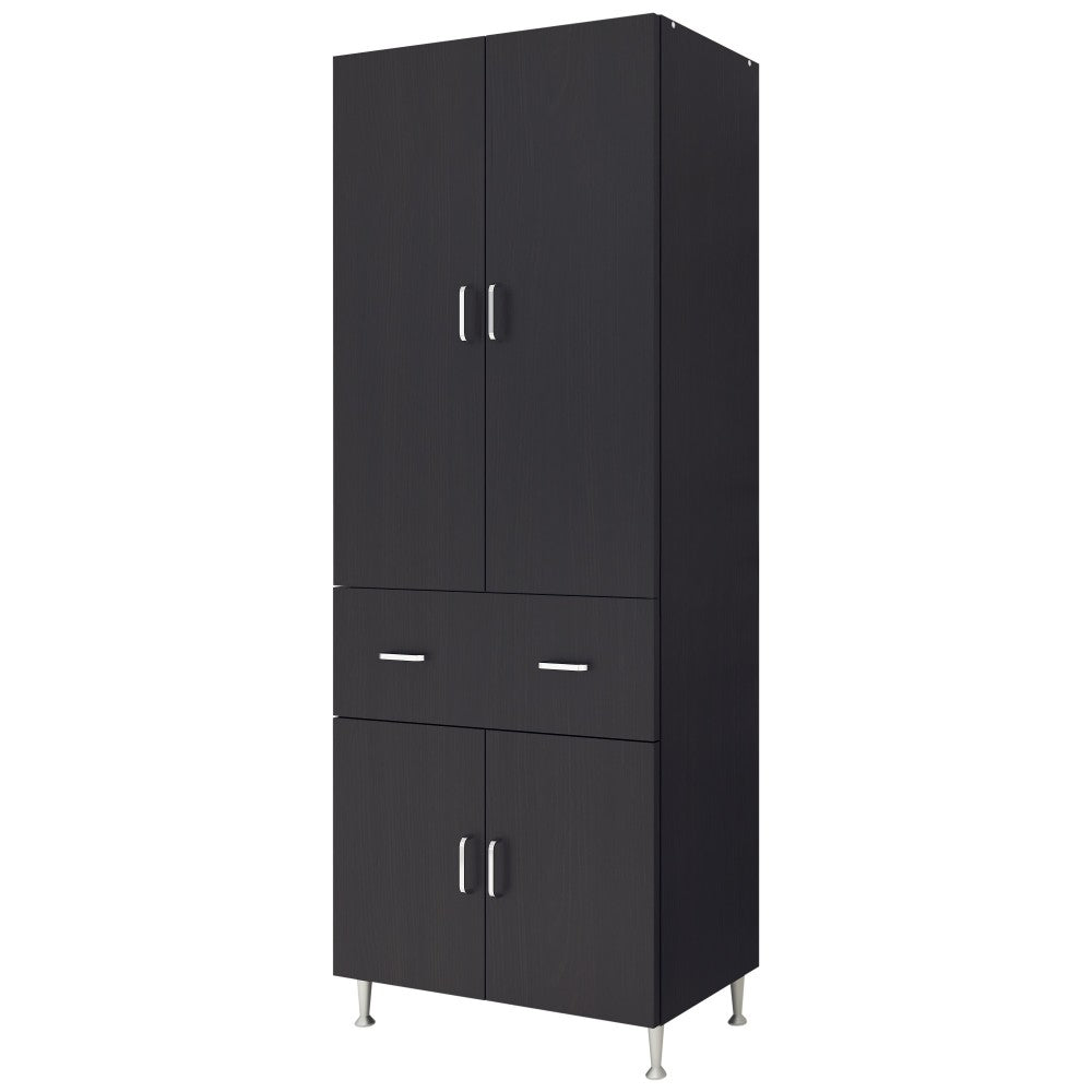 Dulap 4U-1S , 70x35x180 cm Wenge