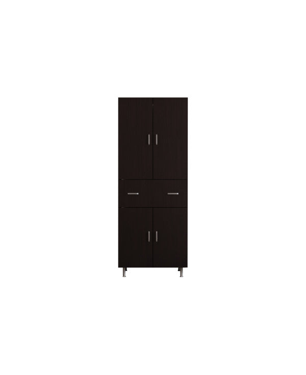 Dulap 4U-1S , 70x35x180 cm Wenge