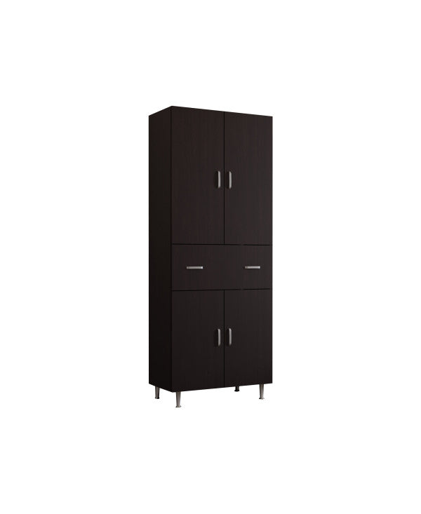 Dulap 4U-1S , 70x35x180 cm Wenge