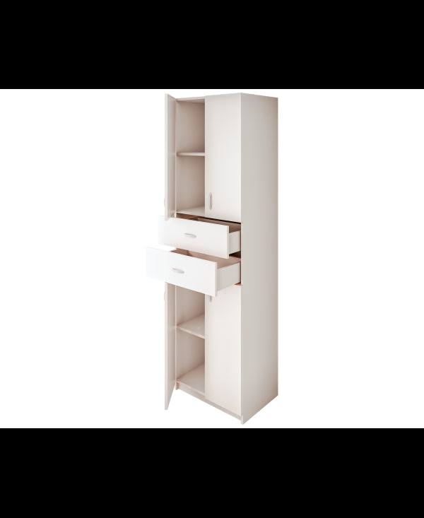 Dulap KSC-11 RO, 60x37x196 cm, alb