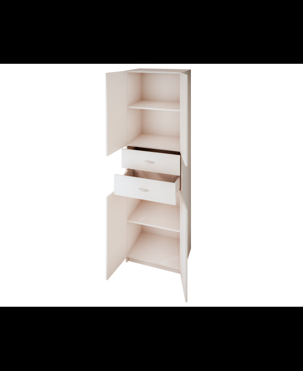 Dulap KSC-11 RO, 60x37x196 cm, alb