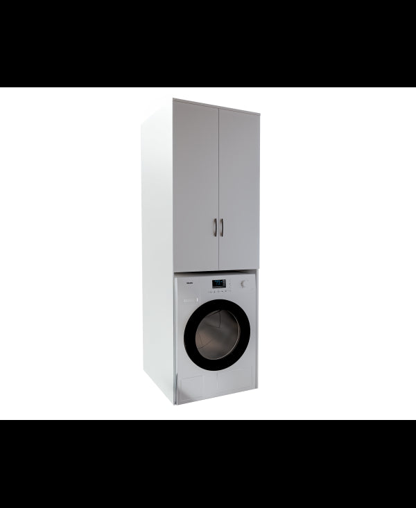 Dulap MS 2U , 65x60x199 cm, alb