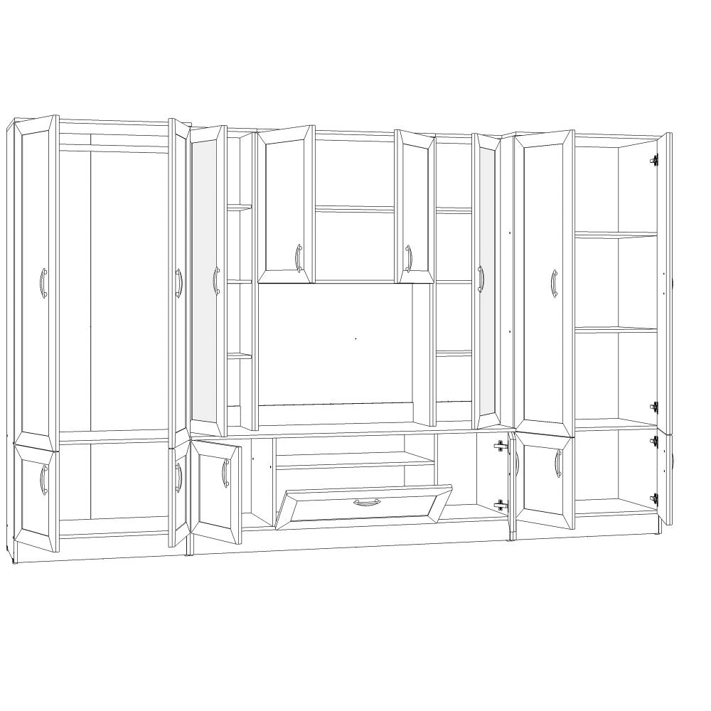 Living Natalia 320X51X200cm frasin asachi