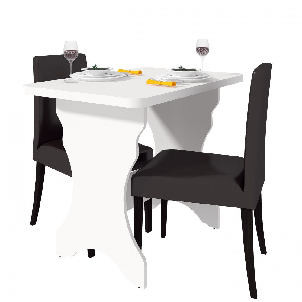 Masa bucatarie  KC-2 ro,90x60x73 cm, alb