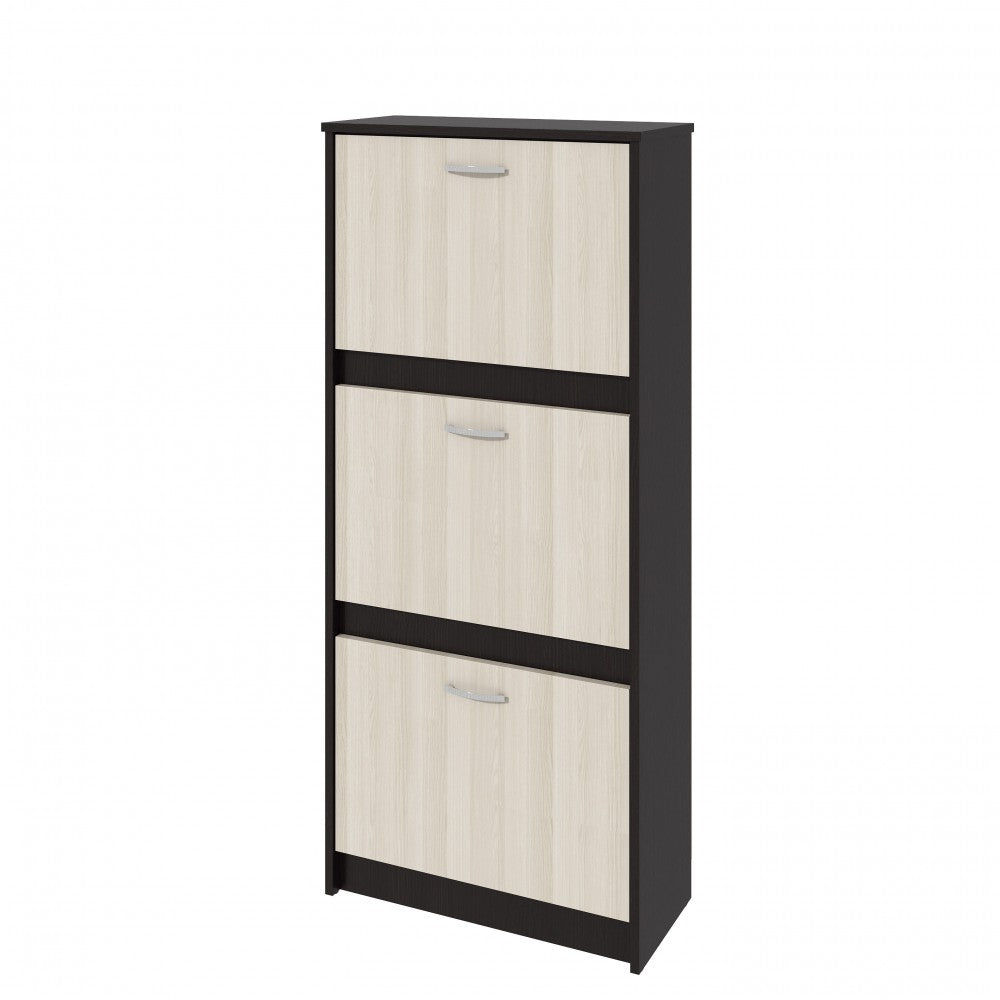 Pantofar 600 3Usi, Wenge+Mesteacan